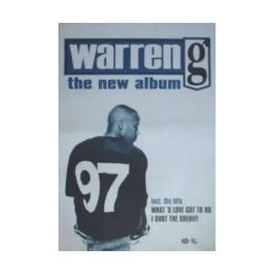  Music   Rap / Hip Hop Posters Warren G   The New Album 