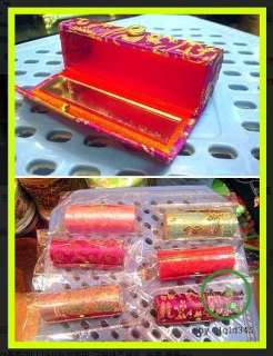   lots lipstick case Silk Lipstick holder. Cases many colors .seal stamp
