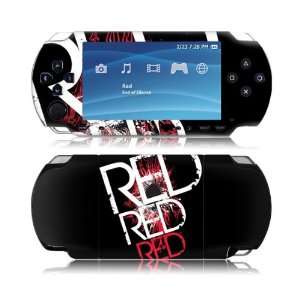    MusicSkins MS RED10179 Sony PSP  RED  Red Red Red Skin Electronics