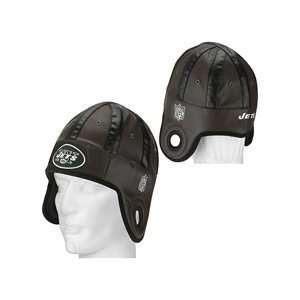  Reebok New York Jets Faux Leather Helmet Head Cap Sports 