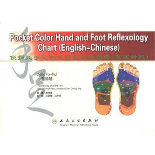  Rainbow FOOT Reflexology/ Acupressure Massage Chart 