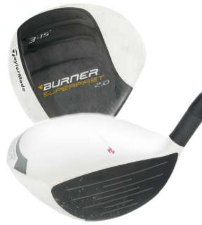 TAYLORMADE BURNER SUPERFAST 2.0 15* 3 WOOD GRAPH STIFF  