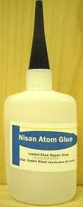 Nisan Atom SUPER STRONG Professional Nail Glue 2.5 Oz  