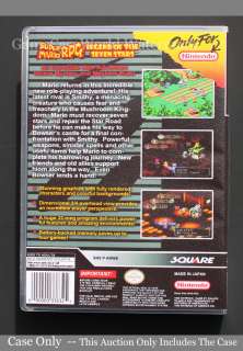 Super Mario RPG Legend Seven Stars Nintendo SNES Custom Game Case Only 