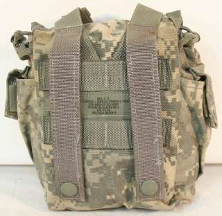 USGI MILTARY ISSUE DIGTIAL ACU MOLLE II 1QT Canteen Pouch   Fair 