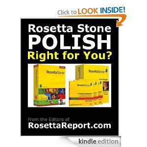 IS ROSETTA STONE POLISH SOFTWARE RIGHT FOR YOU? Find out Rosettastone 