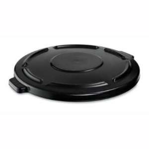 Rubbermaid Self Draining Lid, for Waste Container 44 Gallon, Black 