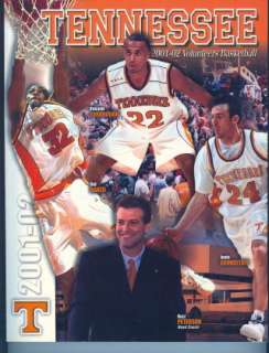 2001 02 Tennessee Basketball Media Guide  