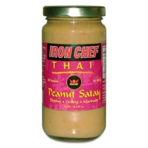 Iron Chef Peanut Satay   Spicy  Grocery & Gourmet Food
