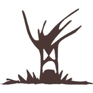  Halloween Series Scary Tree Removable Wall Sticker