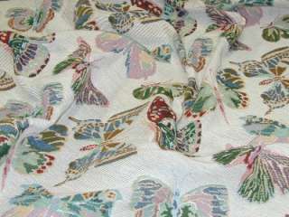 Designer Fabric Butterfly Tapestry Curtain Upholstery  