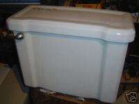 Peerless toilet tank 4 bolt holes 1952 excellent lid sold separate 