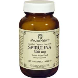 Spirulina   Organic Hawaiian, 500 mg 100 tab Health 