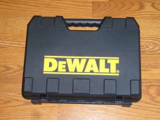 New Dewalt Plastic Tool Case for 12v 12 volt MAX drill  