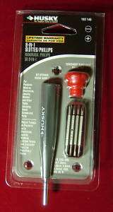 Husky 8 In 1 Slotted / Phillips Screwdriver Set HD74501  