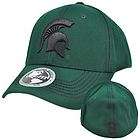   State Spartans Top of World Flex Stretch Fit Hat Cap Green Black