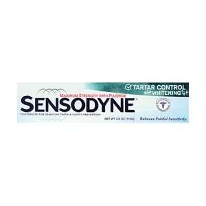  Sensodyne Toothpaste Tartar Control Plus Whitening 4 oz 