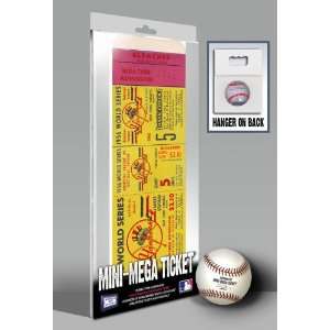   Game   1956 World Series Mini Mega Ticket   Yankees Toys & Games
