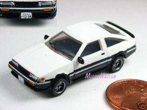 03 Furuta Toyota Mini Car Model 1983 AE86 Coupe 1600GT  