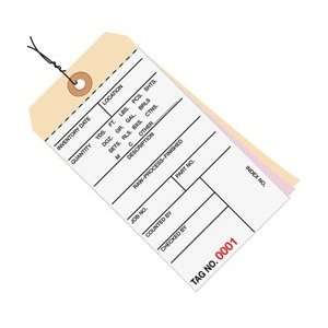  Inventory Tags   3 Part Carbonless