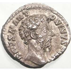  180AD Silver Roman Coin of MARCUS AURELIUS w Eagle Rare 