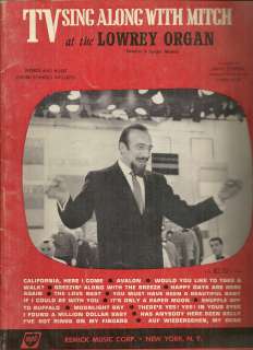TV Sing Along With Mitch at the Lowrey Organ Mitch Miller (1962 