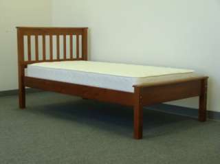 SOLID WOOD TWIN BED MISSION ESPRESSO beds  