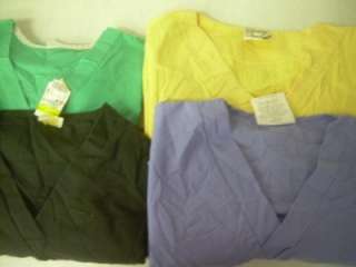 Medical Dental Scrubs Lot of 18 Solid Shirts Tops Size S Sm Small 