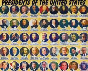 ALL 44 PRESIDENTS OF THE UNITED STATES MOUSE PAD NEW  