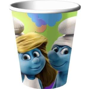  Smurfs 9 oz. Paper Cups Toys & Games
