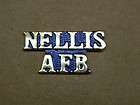LAPEL HAT PIN US AIRFORCE NELLIS AFB USAF N192
