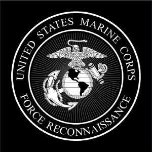USMC MARINES FORCE RECON T SHIRT M XXXL ** M XXXL **FREE DECAL**