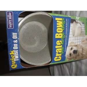  Happy Home Crate Bowl for Large Dogs