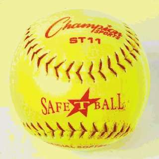  Baseball Softballs Worth   St11 Safe Ball Sports 
