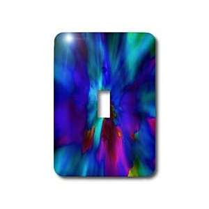  Yves Creations Abstract   Blue Sonic Boom   Light Switch 