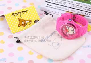 RILAKKUMA FRANCE TOUR LIMITED EDITION WATCH   WHITE BEAR KORIRAKKUMA 