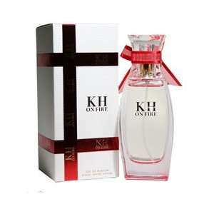Kh on Fire 3.3 Oz Eau Di Parfum Womens Perfume Impression Ch Carolina 