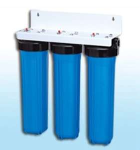 BIG BLUE 20 House WATER FILTER SYSTEM Sediment/Carbon block/GAC 4.5 