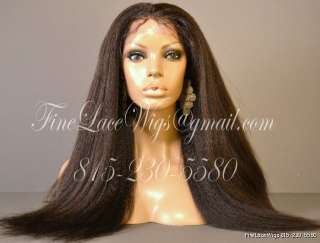   Full Lace Kinky Straight Curly Wavy Wig In Stock Item 8 12  