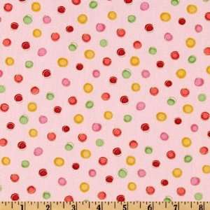  44 Wide Love Hearts Spots Pink Fabric By The Yard Arts 