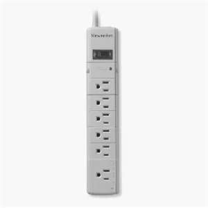  Phillips #366TV TV 6Out Surge Protector