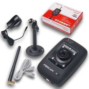 Foscam FI8909W Wireless IP Security WiFi Camera CCTV LED Baby Monitor 