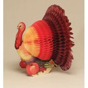  Thanksgiving Honeycomb Centerpieces   Large Turkey Health 