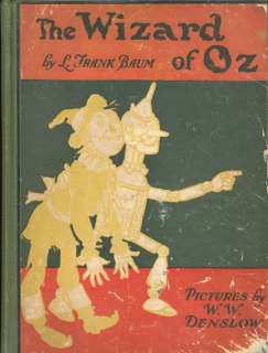 FRANK BAUM. The New Wizard of Oz. Indianapolis, The Bobbs Merrill 