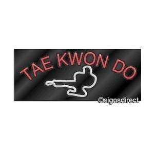  Tae Kwon Do Neon Sign w/Graphic  133