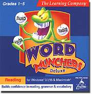 WORD MUNCHERS DELUXE * PC / MAC READING * BRAND NEW  