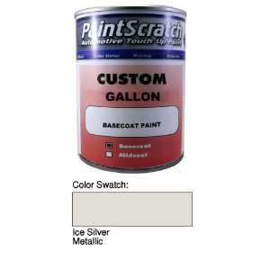 1 Gallon Can of Ice Silver Metallic Touch Up Paint for 