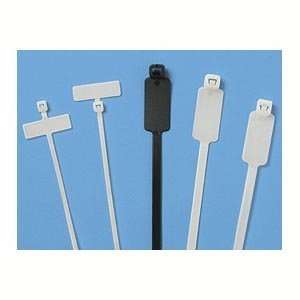  4 Flag Style Identification Cable Ties   Natural / 100 
