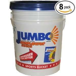 JUMBO SUNFLOWER SEEDS Pumpkin Seeds Sports Bucket, 2.5 Ounce (Pack of 