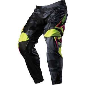 One Industries Napalm Mens Carbon Dirt Bike Motorcycle Pants   Black 